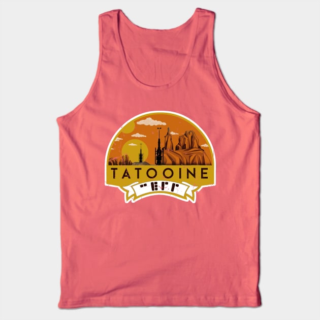 Double Sun Planet 1977 Tank Top by PopCultureShirts